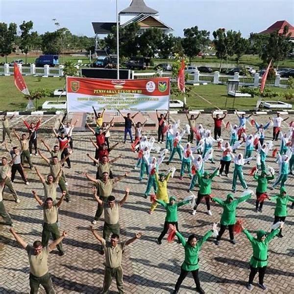 Festival Senam Massal Bengkulu Pecahkan Rekor Peserta