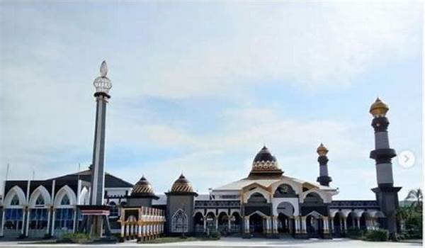 Pemerintah Renovasi Masjid Raya Bengkulu, Jadi Ikon Wisata Religi