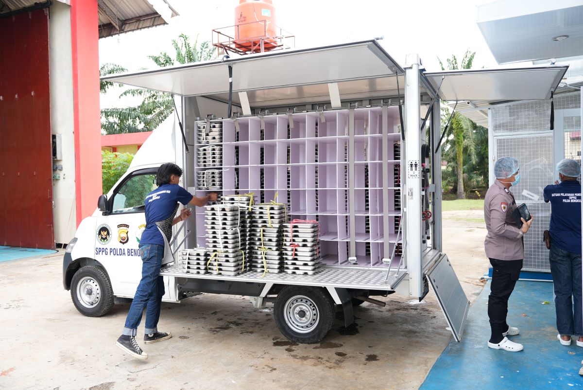 SPPG Polda Bengkulu Jamin Mutu dan Keamanan Pangan dalam Program Makan Bergizi Gratis