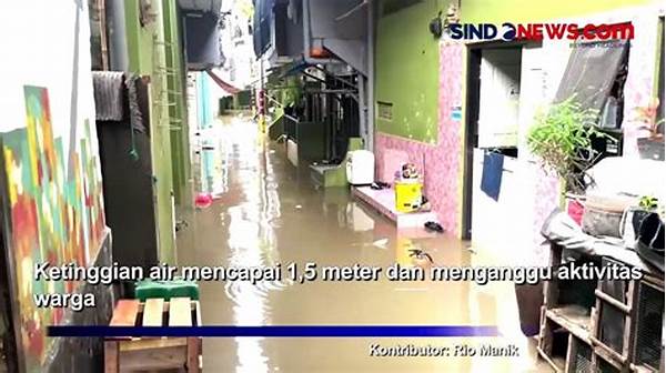 Sosial! Ratusan Rumah Di Kecamatan Kampung Melayu Terendam Banjir Rob, Warga Mengungsi!