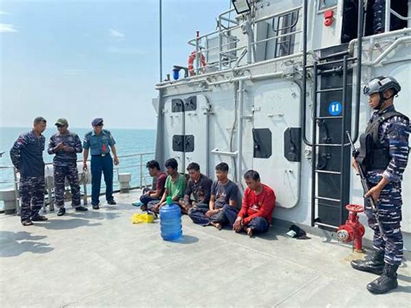 Keamanan! Tni Al Amankan Kapal Ikan Asing Di Perairan Bengkulu, Diduga Mencuri Ikan!