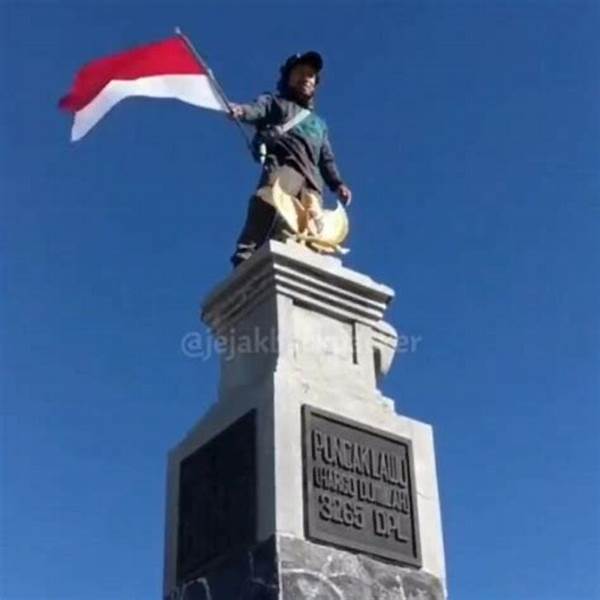 Viral! Aksi Nekat Pemuda Panjat Tugu Soekarno Di Bengkulu Utara Demi Konten, Berakhir Di Kantor Polisi!
